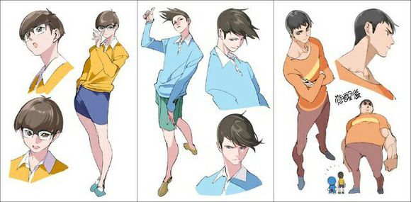 同人女型动画系列角色:女版哆啦A梦