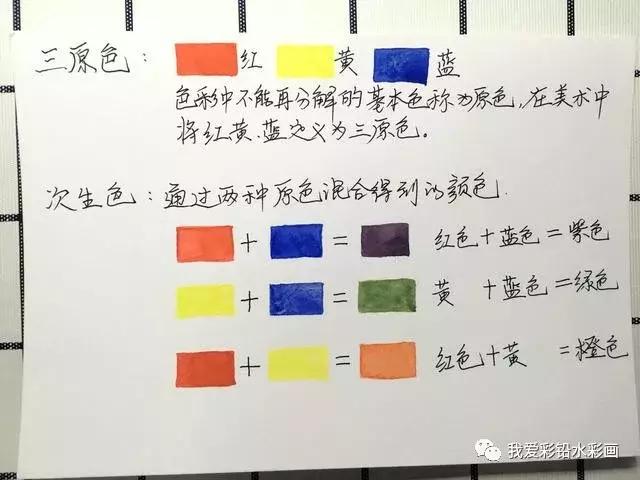 零基础学水彩:不会调色?可能是不懂调色的基本原理