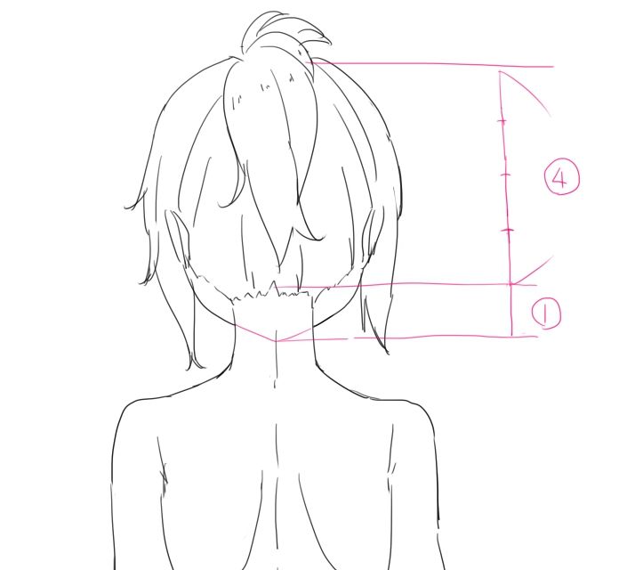 如何画动漫人物背部教你如何画好动漫人物背部轮廓