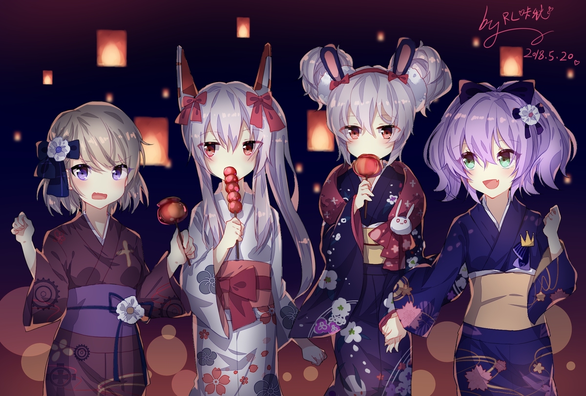 【碧蓝航线】p站大佬画的美图——御三(四)家篇