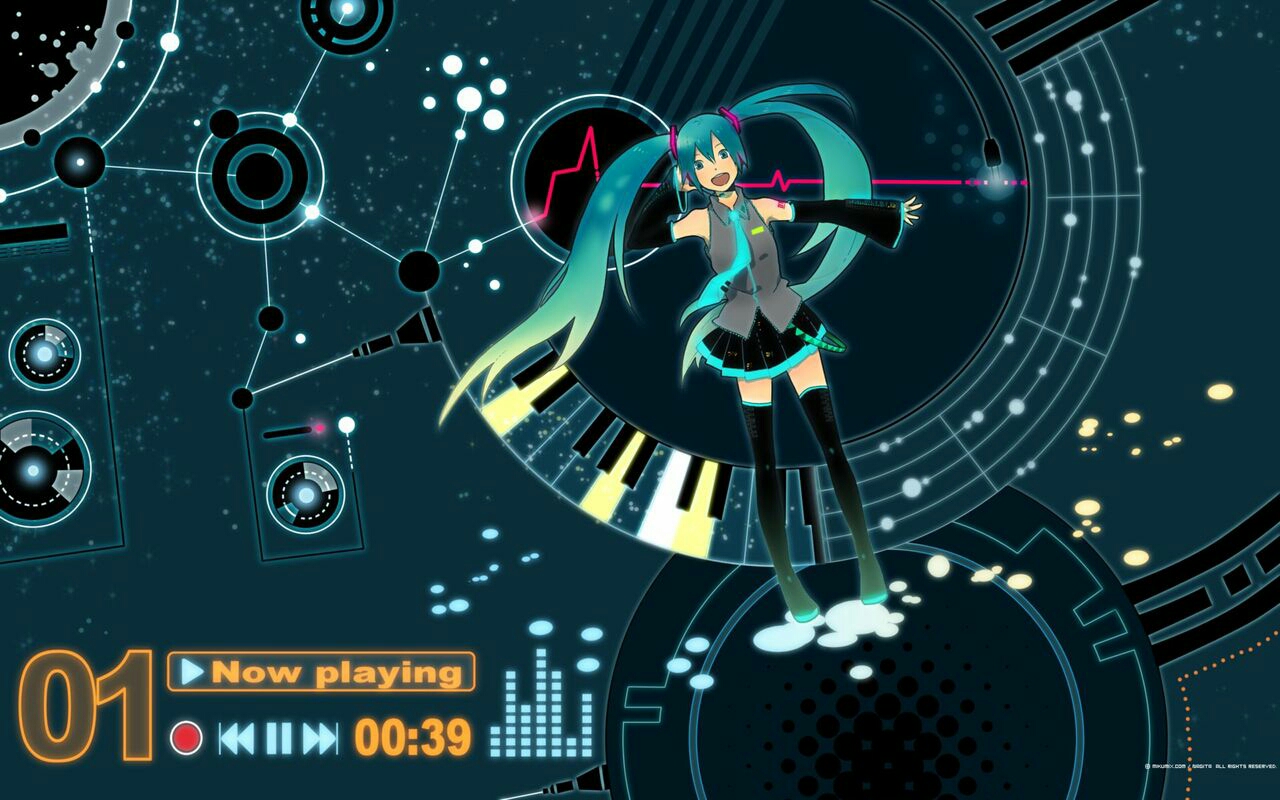 初音未来精美壁纸及图片大放送!p11!