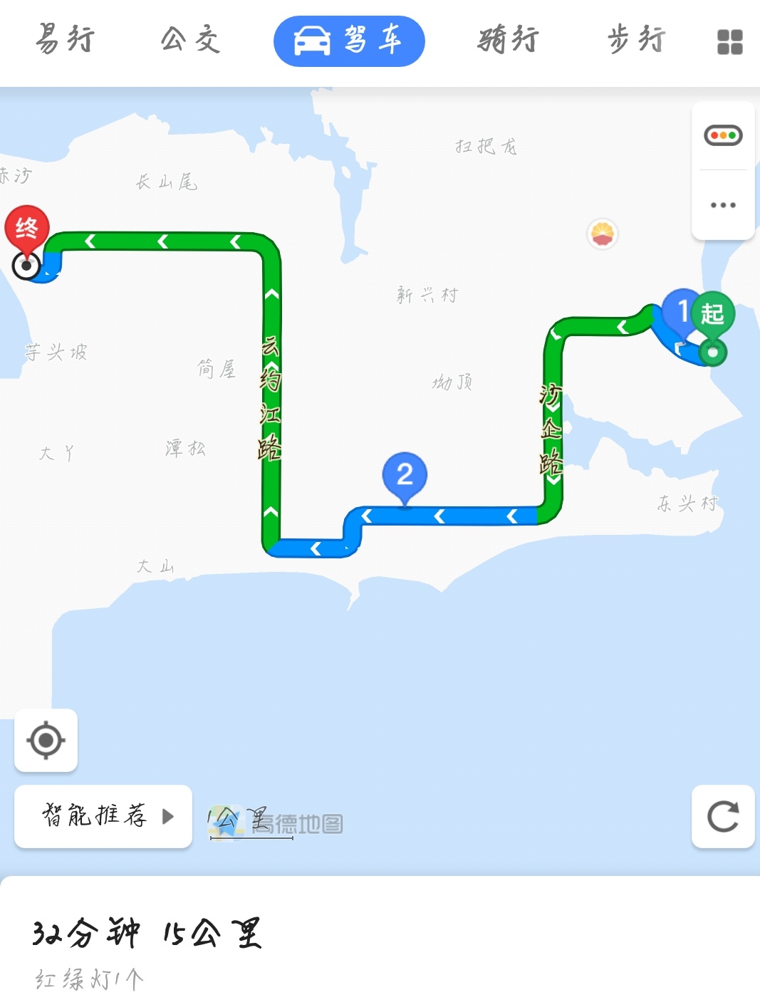 线路隶属雄风公交,里程大约12公里,票价2元,配车2台,车型未知.