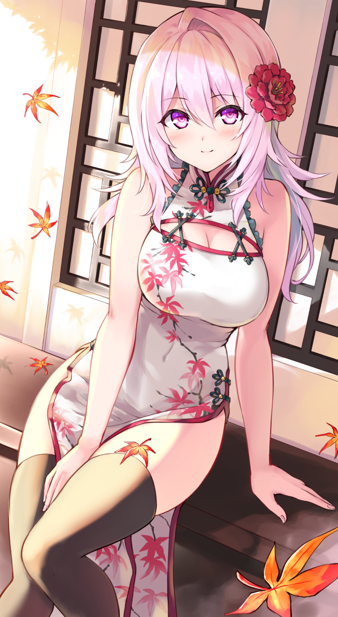 二次元精美图片,旗袍少女