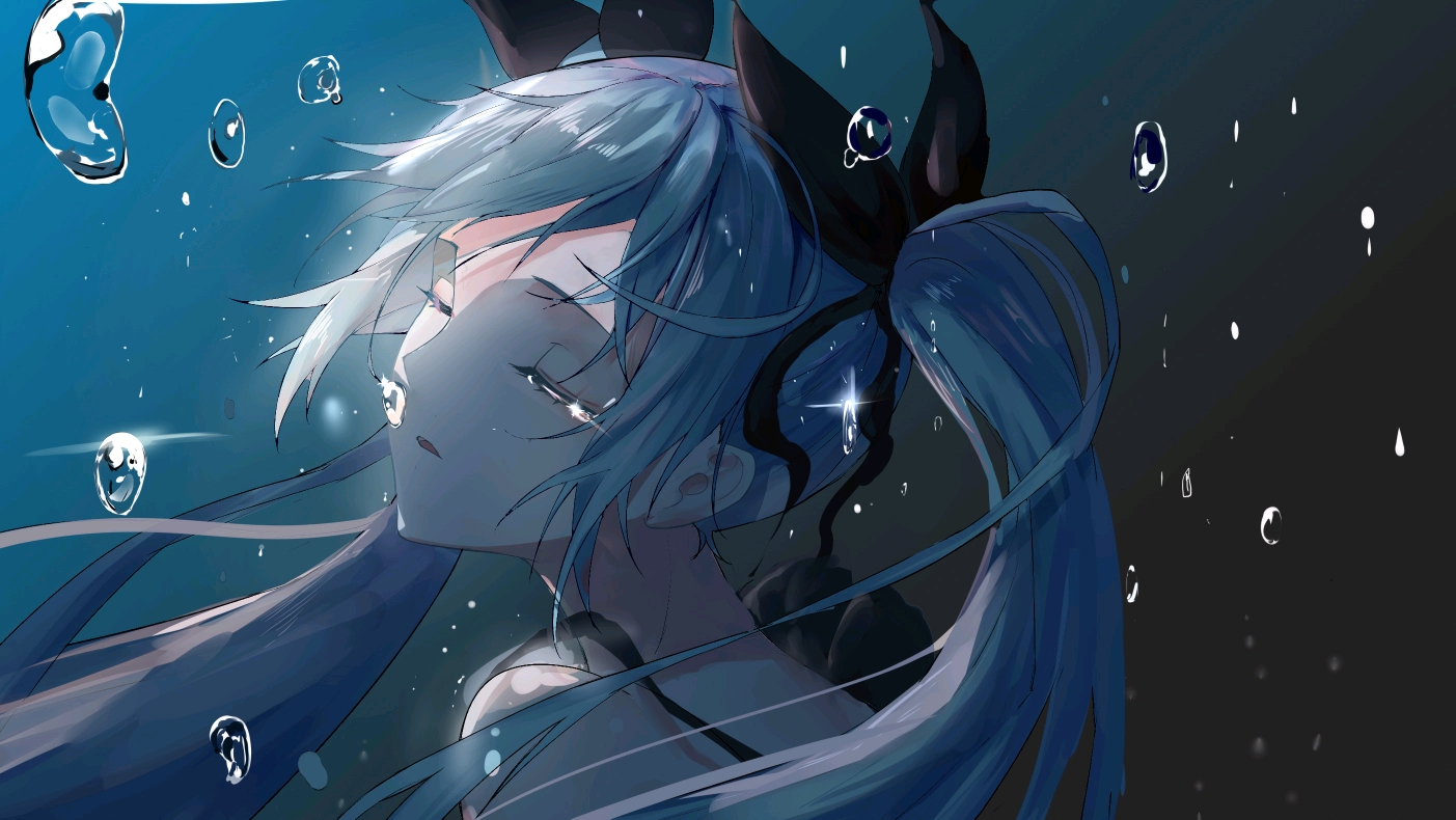 超好看的初音未来和洛天依