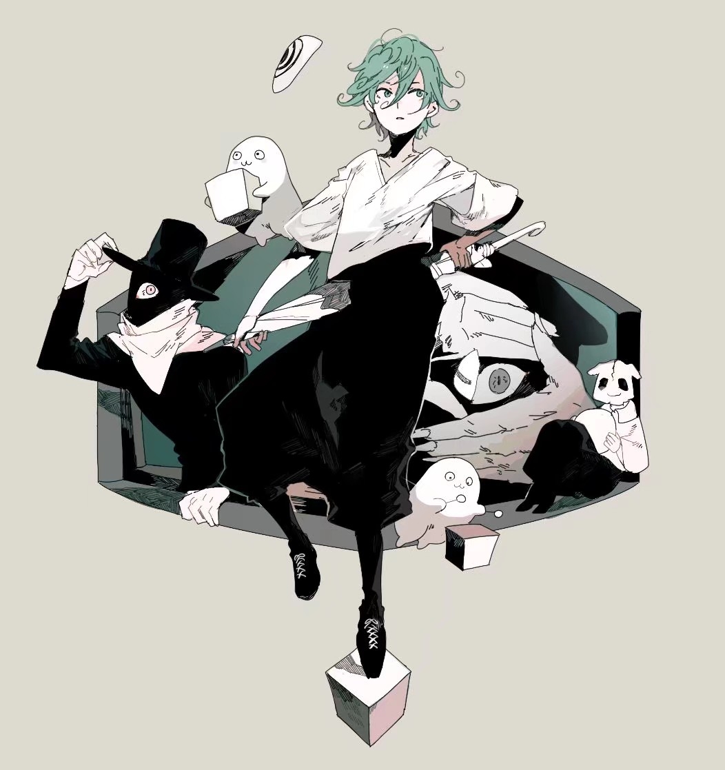 暗系插画!#病娇向