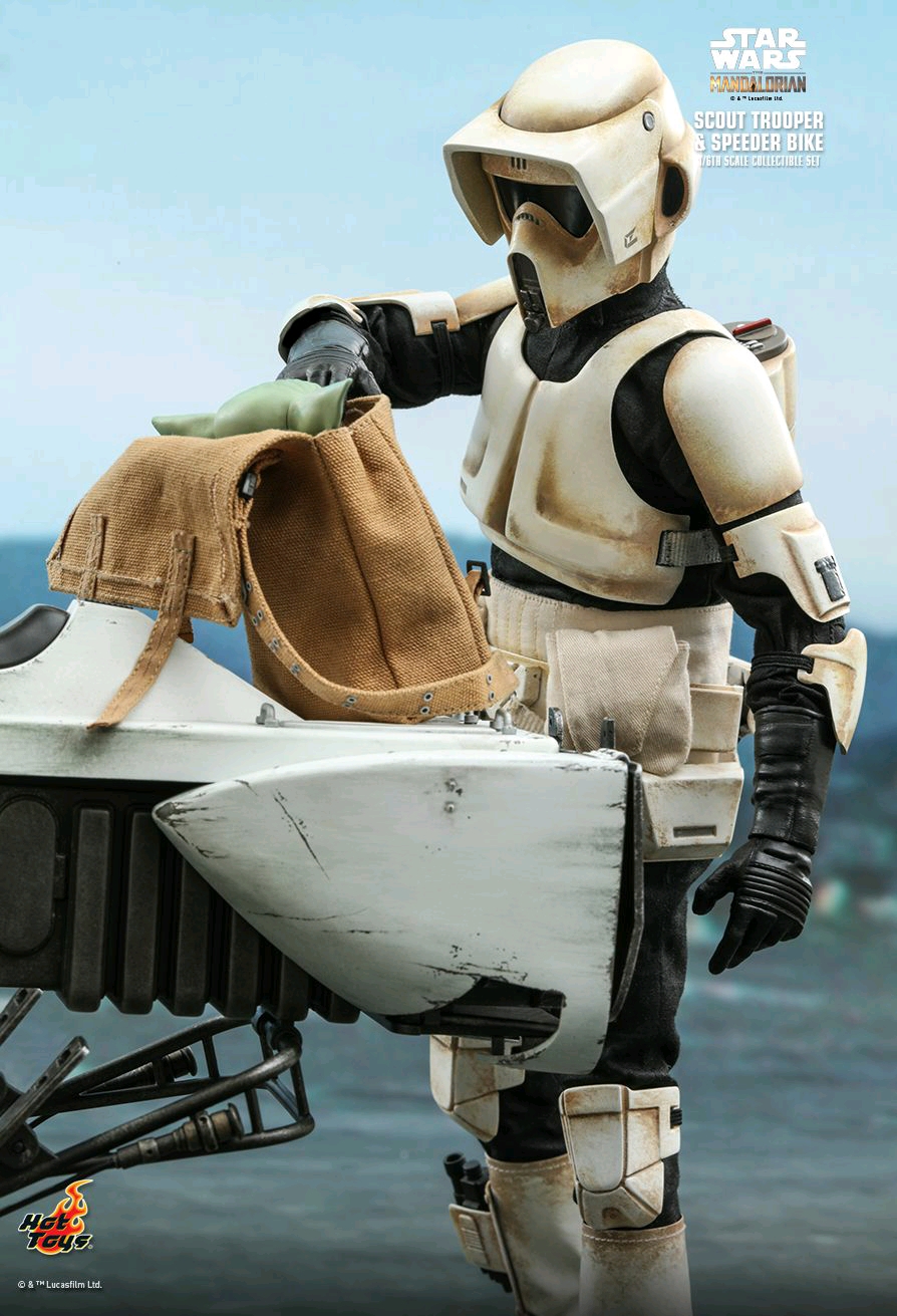 (官图欣赏)hottoys星球大战1/6帝国侦察兵(曼达洛人版