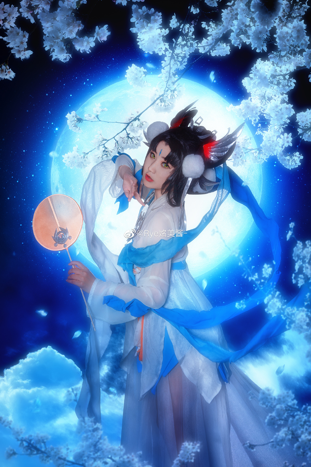 【cos正片】《王者荣耀》嫦娥cosplay欣赏