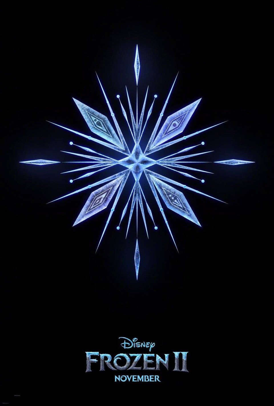 迪士尼动画电影《冰雪奇缘2》预告海报剧照几张