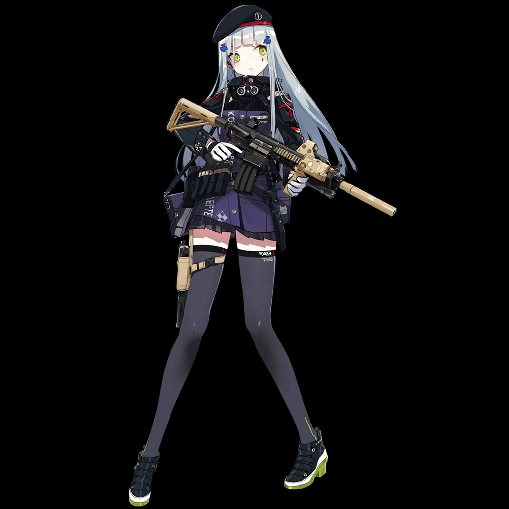 《少女前线》战术人形hk416