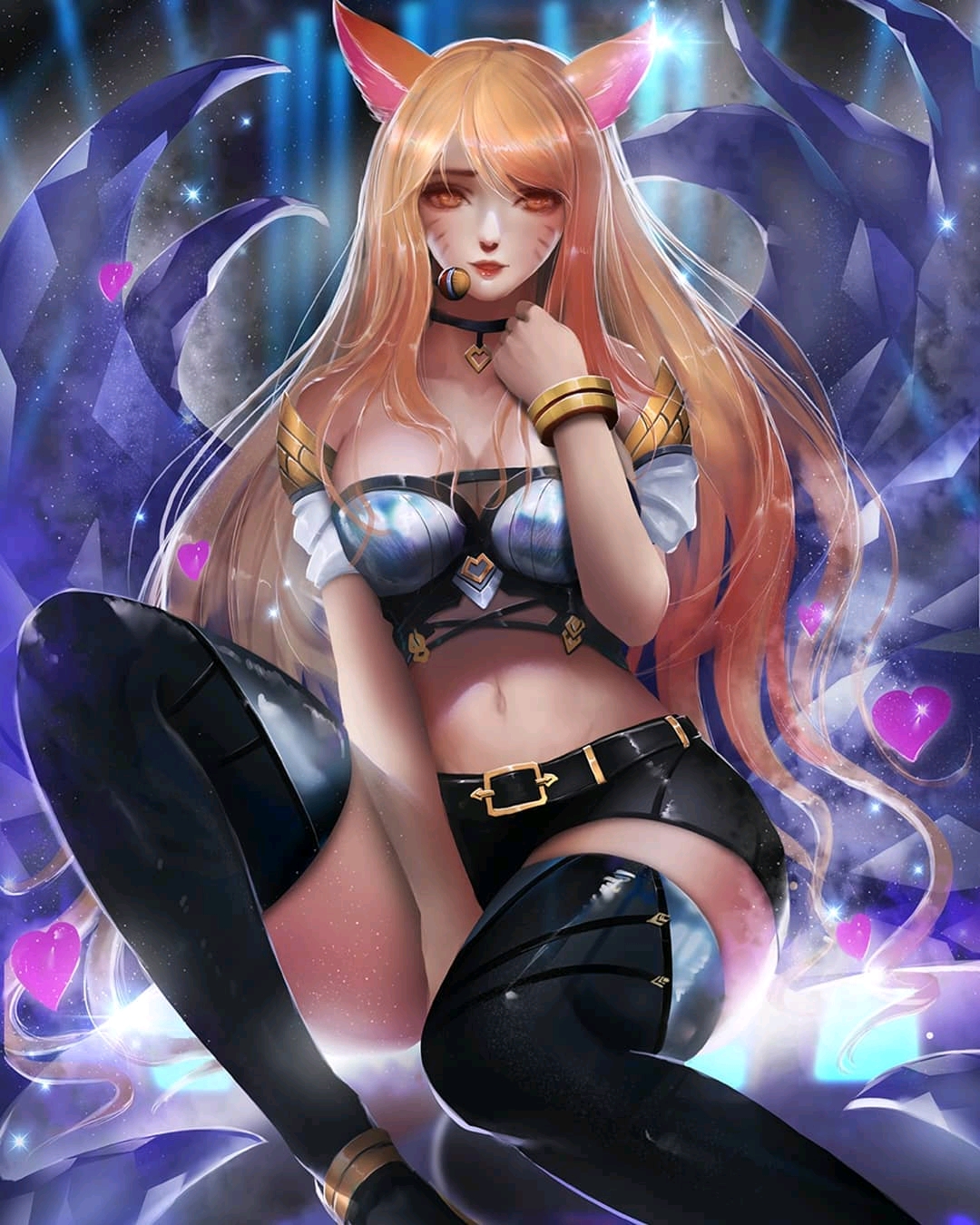 【lol】 kda女团 动漫阿狸