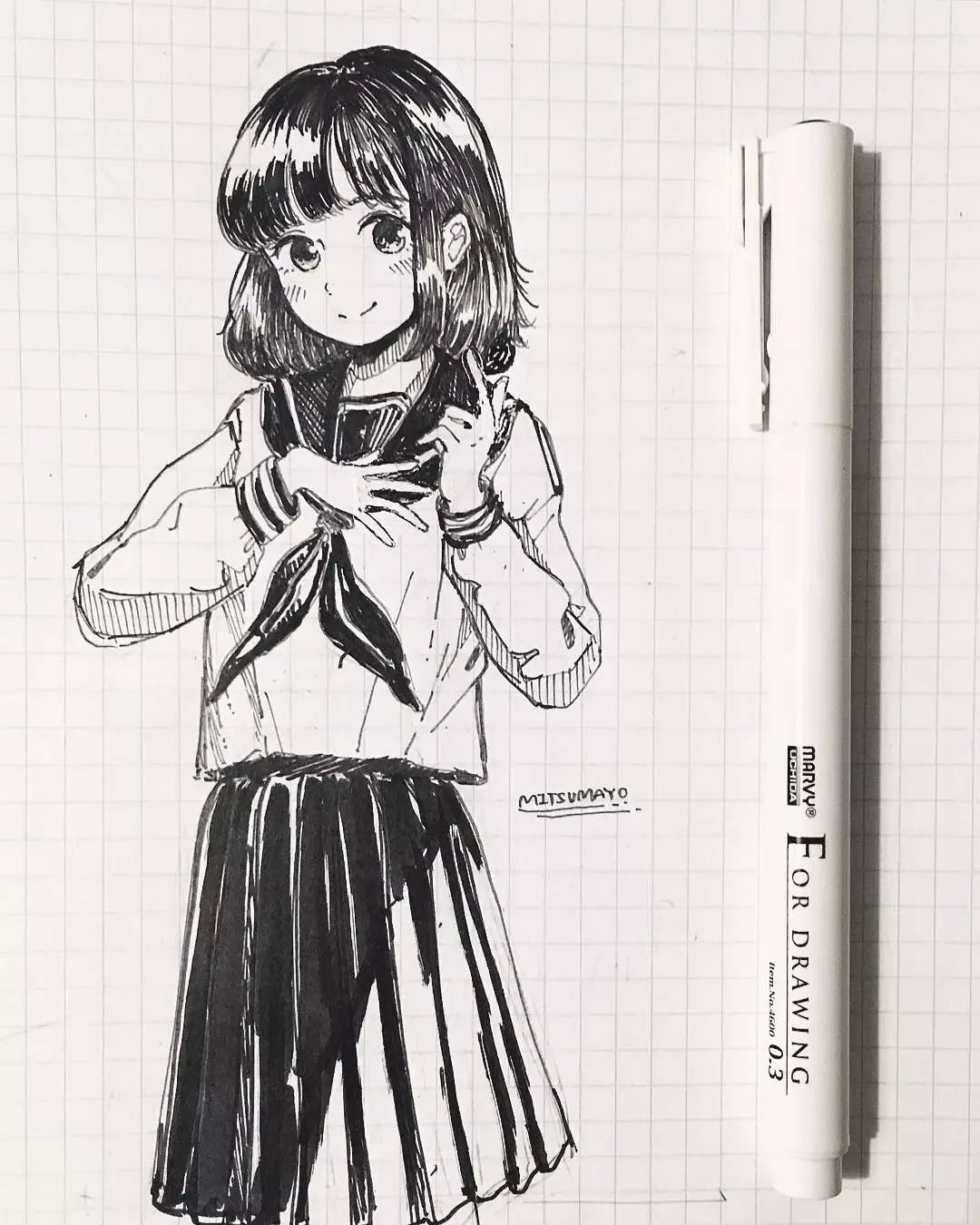 下面这些速写素材很适合初学者临摹,附日本插画师优秀