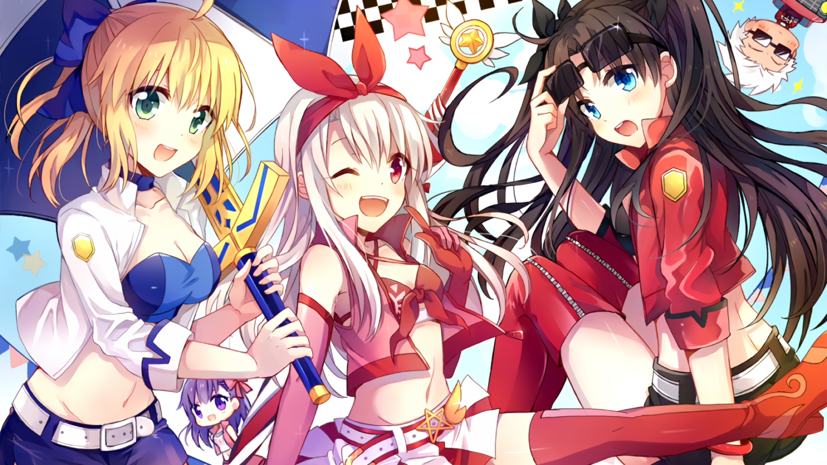 【电脑壁纸裁剪】呆萌傻白的补魔少女伊莉雅03