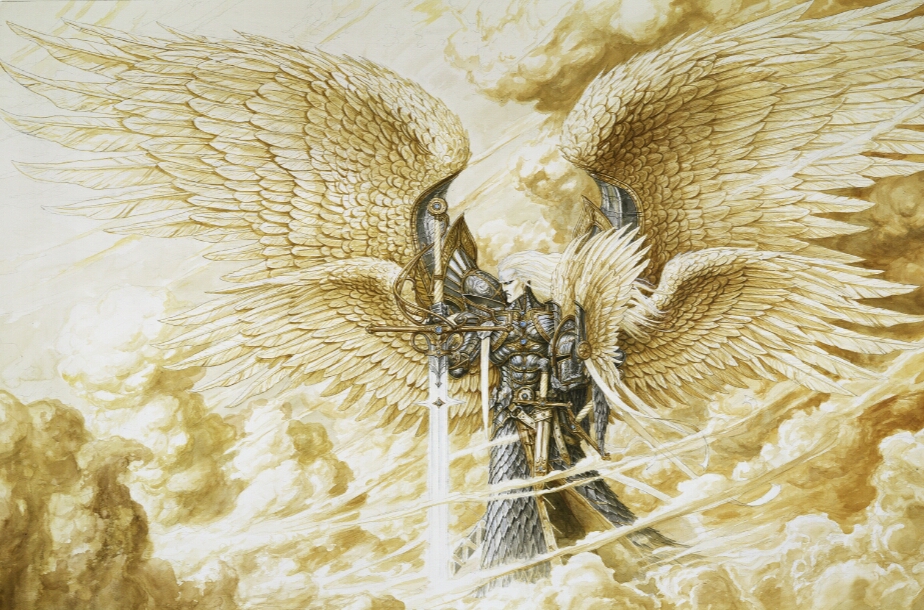 六喰的天使封解主的原型为《圣经》中的天使长——米迦勒.
