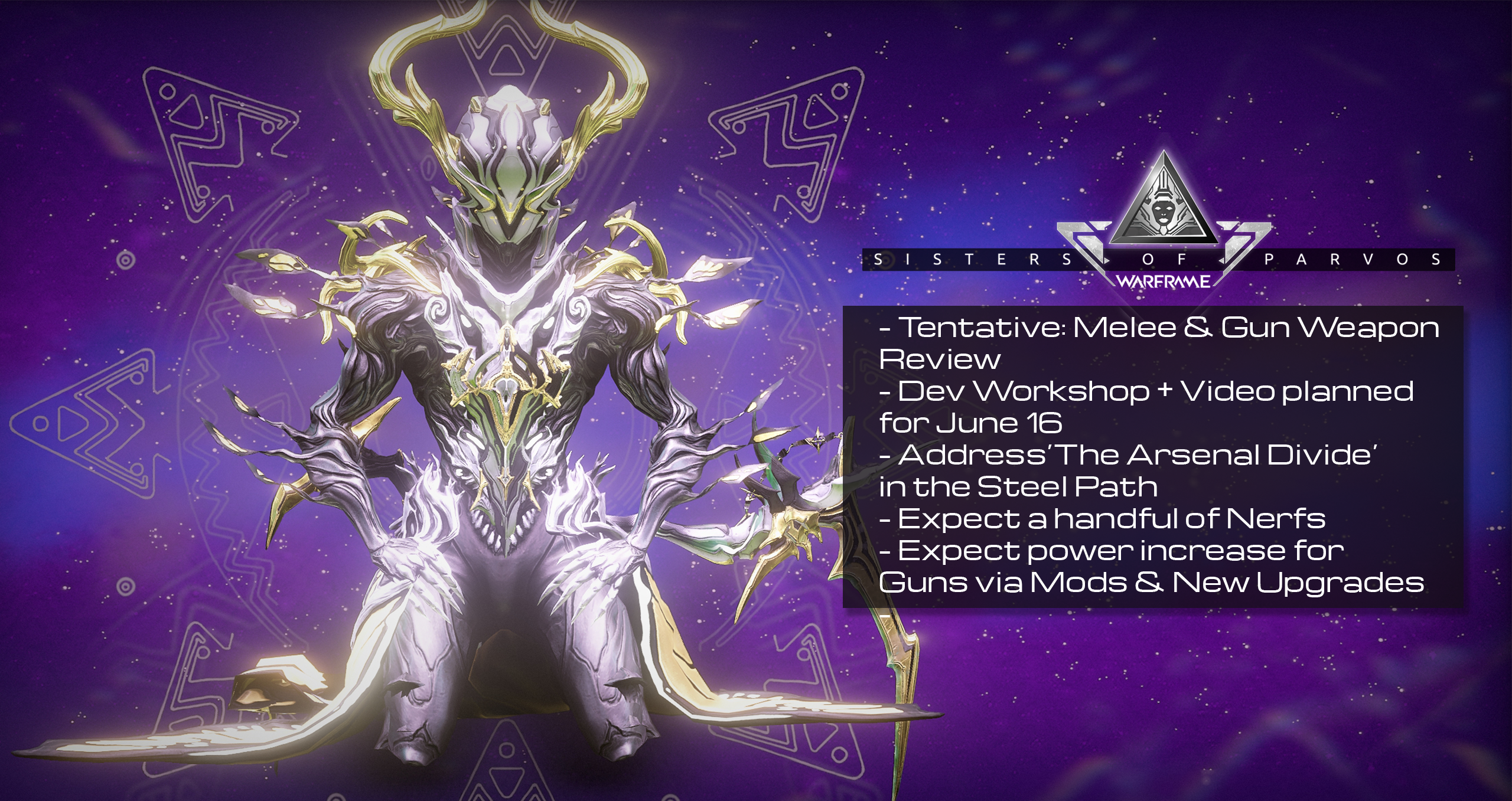 warframe开发者直播155个人总结