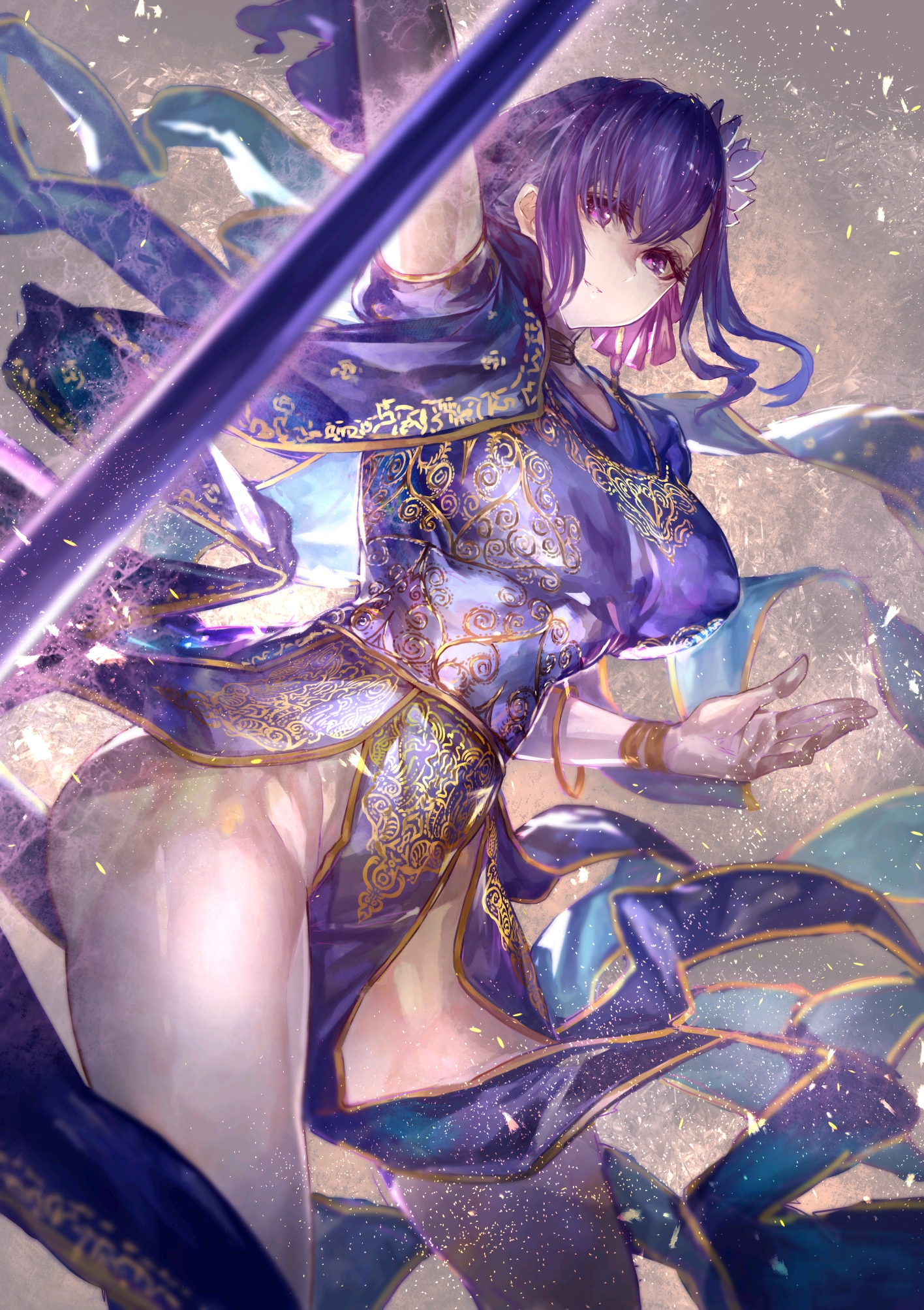 [fgo/动漫美图]帕尔瓦蒂(雪山樱)美图