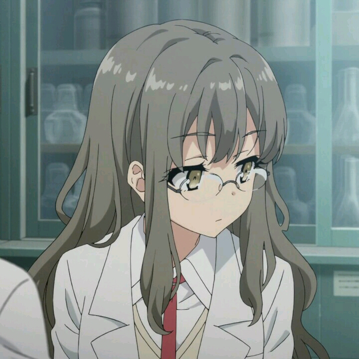 《青春猪头少年不会梦到兔女郎学姐》双叶理央自截头像