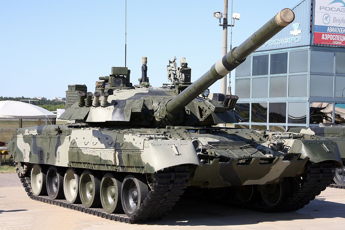 t-80u主战坦克 (图源:wikipedia)