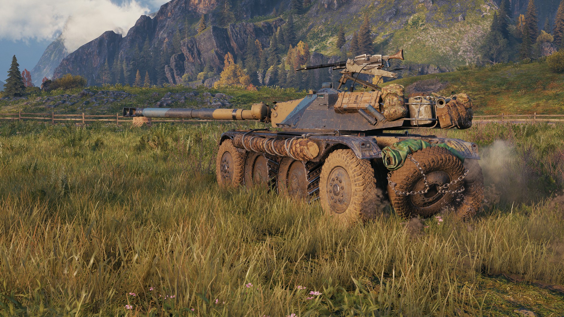 wot3df系10级轮战潘哈德ebr105的新西装专属3d风格特拉蒙塔纳大图欣赏