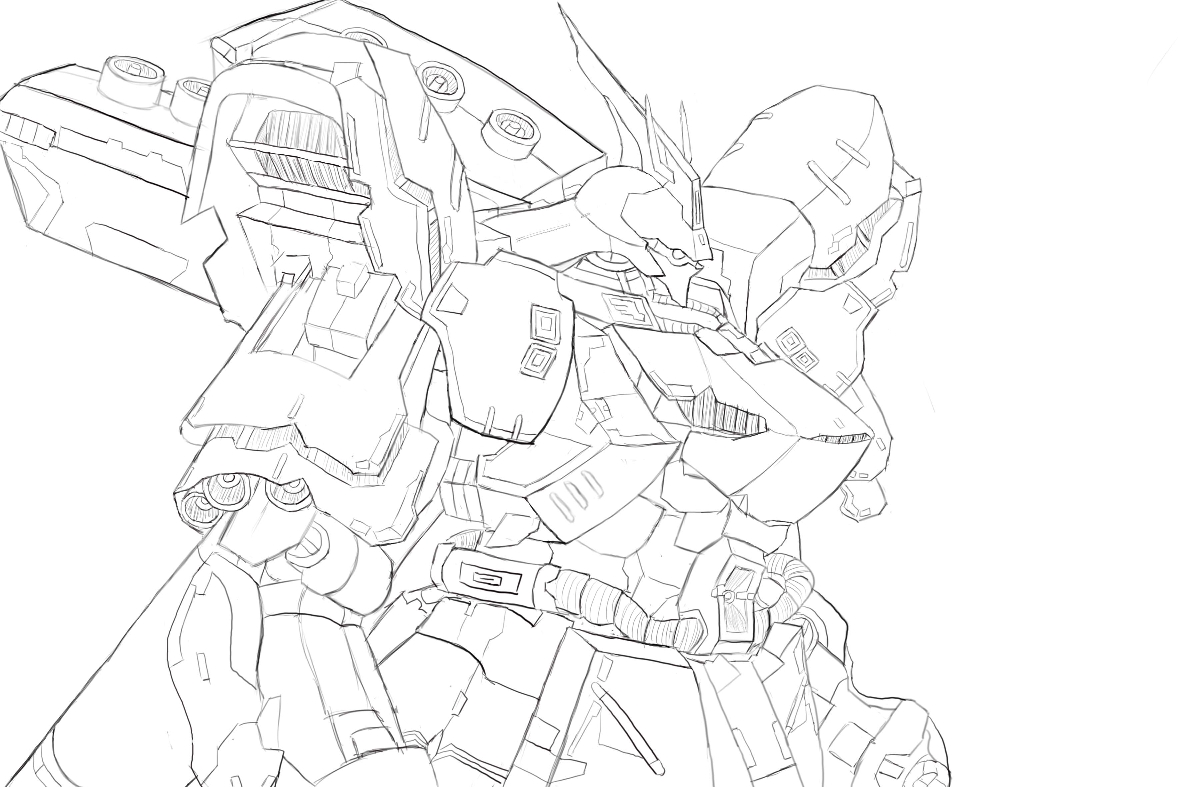 高达摸鱼作品
