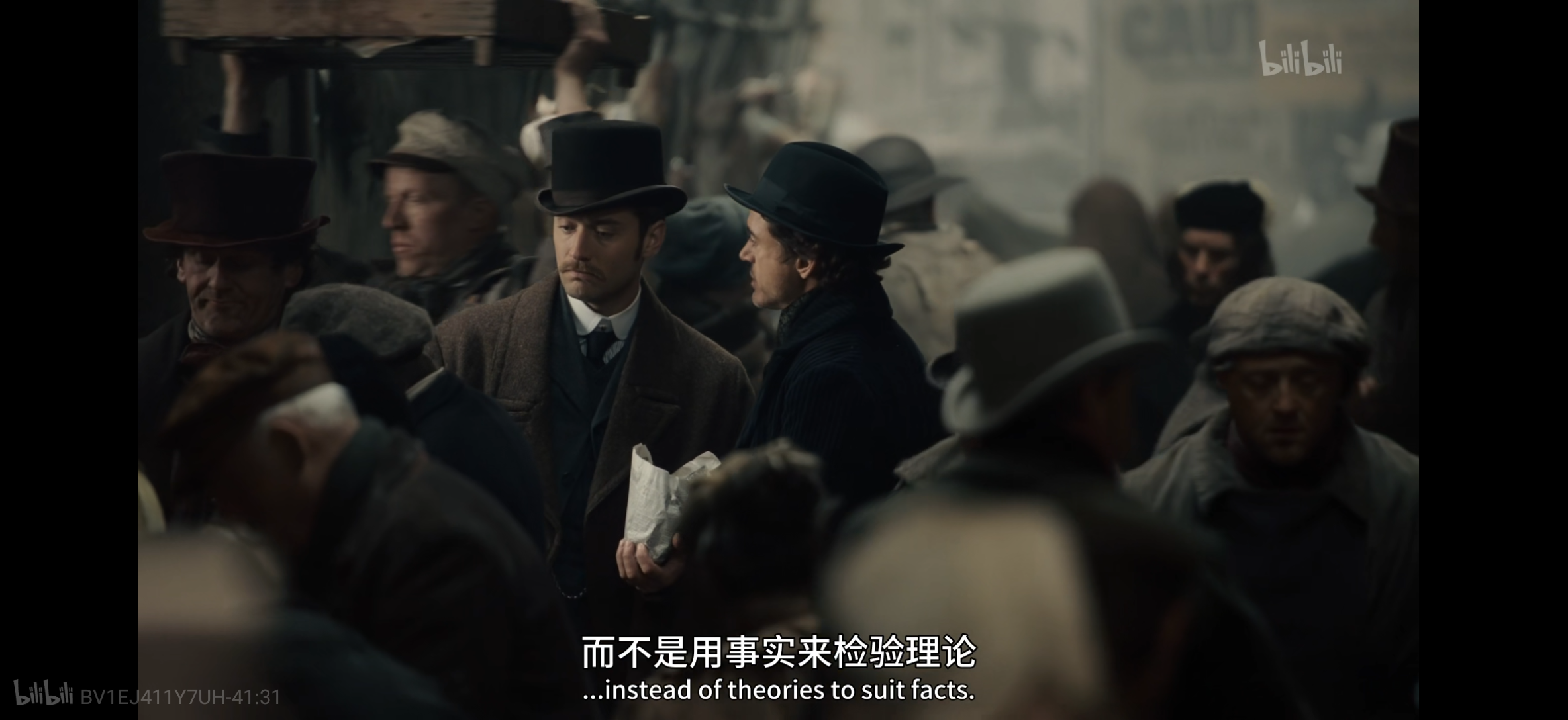 大侦探福尔摩斯——欣赏原汁原味的台词和美图