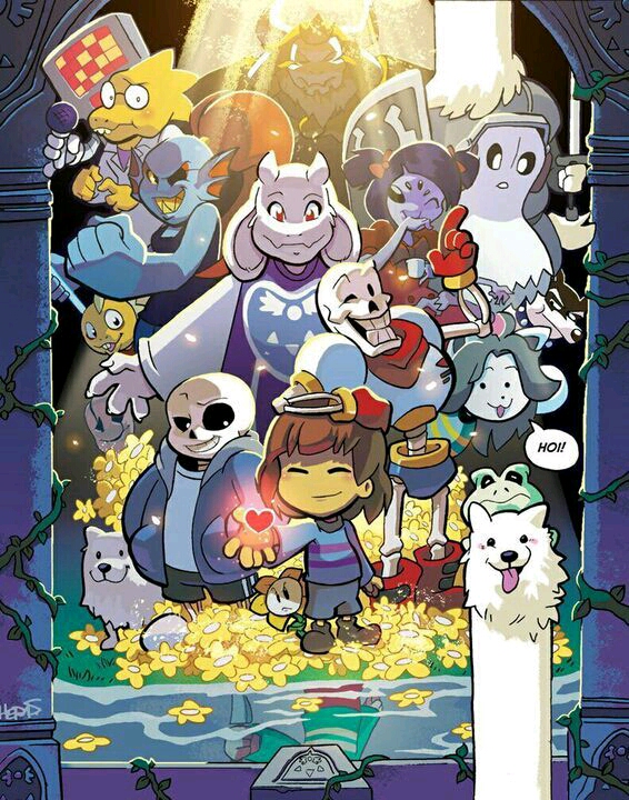 undertale精美同人图