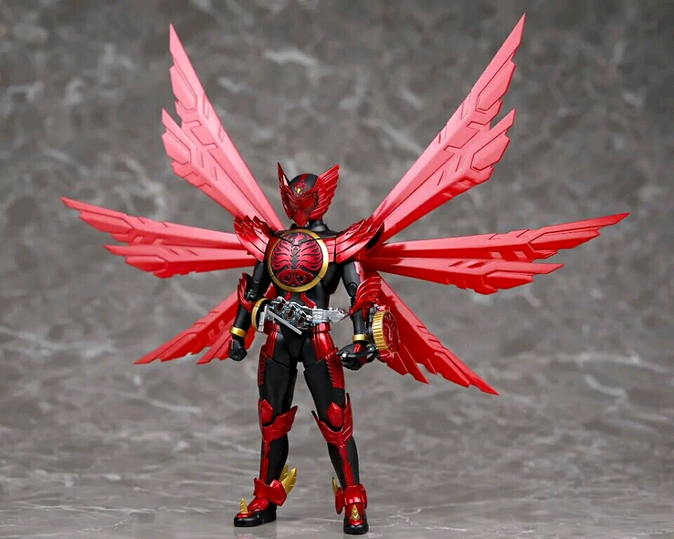 【日站测评】8月 shf 真骨雕 鸟系 假面骑士ooo 鹰孔鹫联组