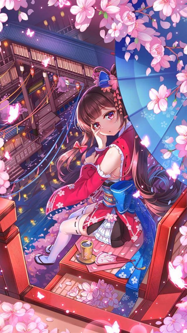 二次元美图之撑伞少女(第十三期)