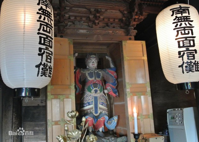 日龙峰寺两面宿傩像