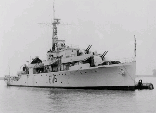 黑天鹅级护卫舰紫石英号(hms amethyst )