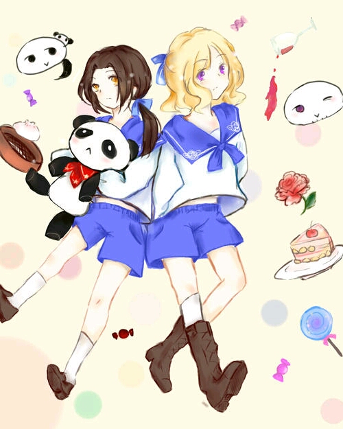 【aph】美食组(仏耀)同人图(1)