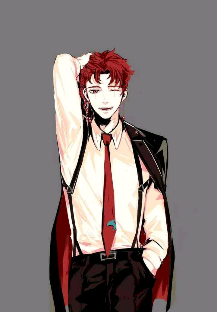 jojo的奇妙冒险 超帅的壁纸头像(第八期)花京院典明(卡q因)(~(エ)~)