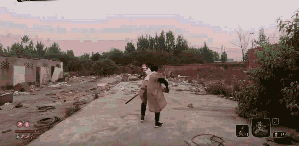 此时一只高调的 鬼形部路过!wdnmd笑死我了!