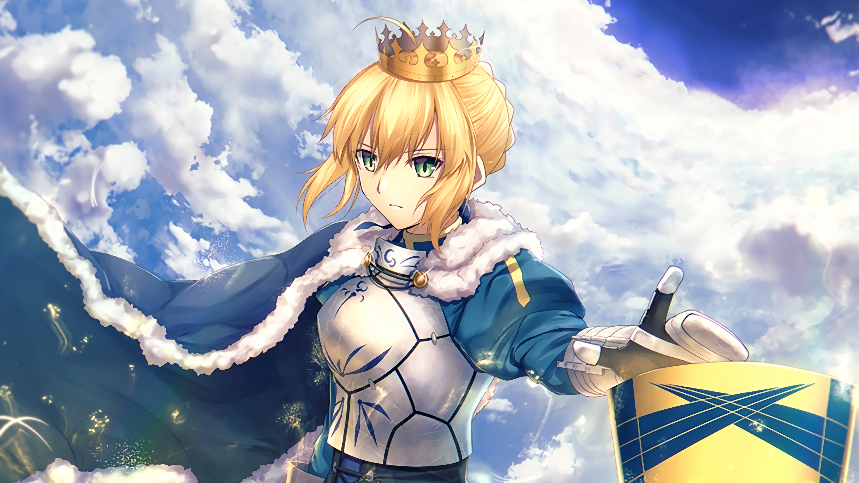 【电脑高清壁纸裁剪】saber,光明磊落真挚下的不列颠之王17