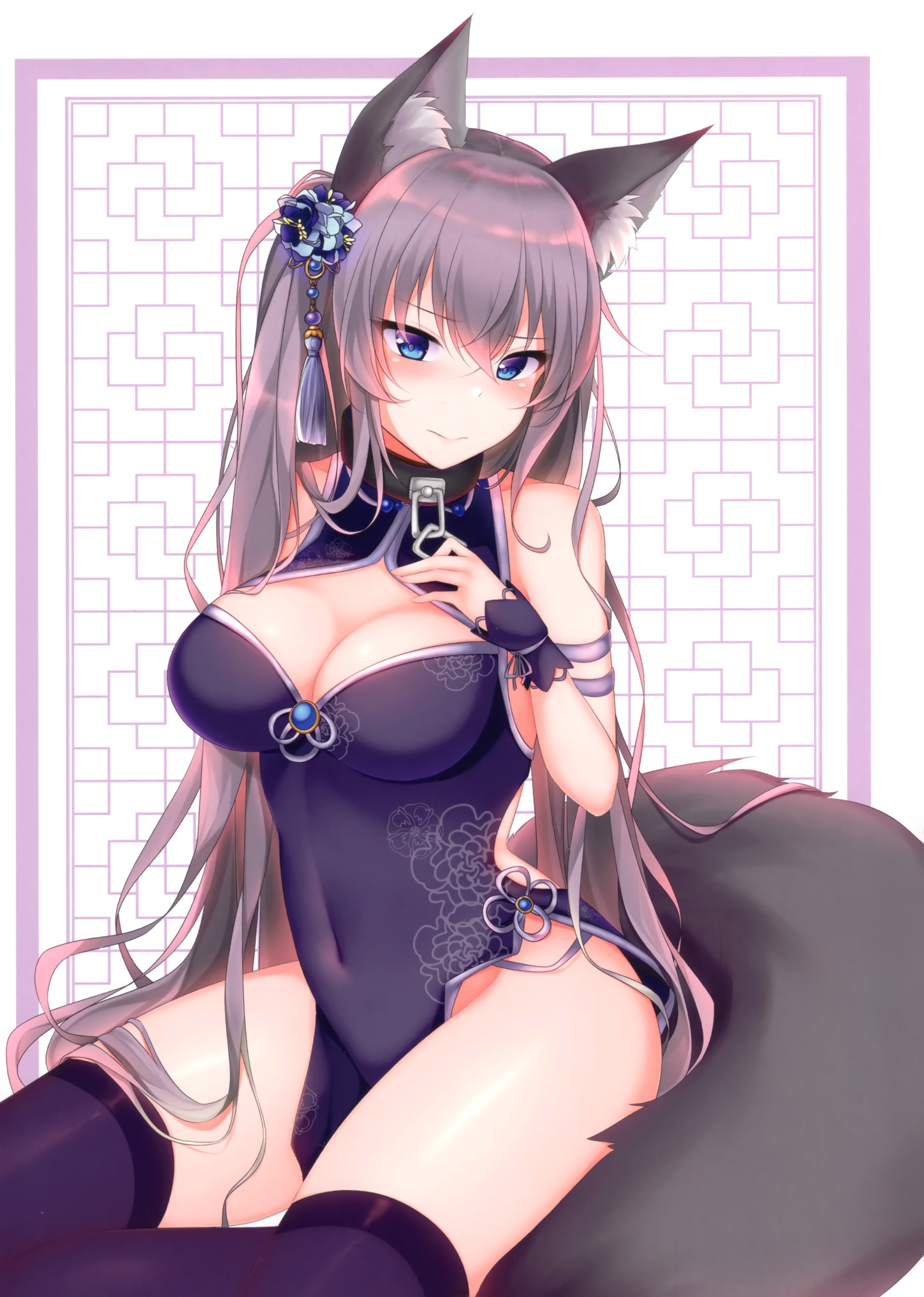 awsl,来看看非常可爱色气的二次元美少女猫娘吧