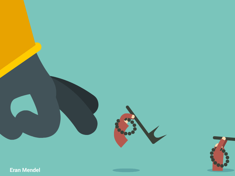 《权利的游戏》的相关内容 但是来自特拉维夫插画师eran mendel 却将