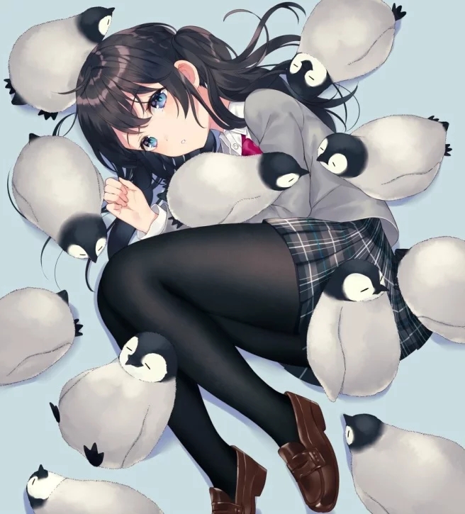 动漫美图(第八十期)二次元穿丝袜的少女专栏|ω)