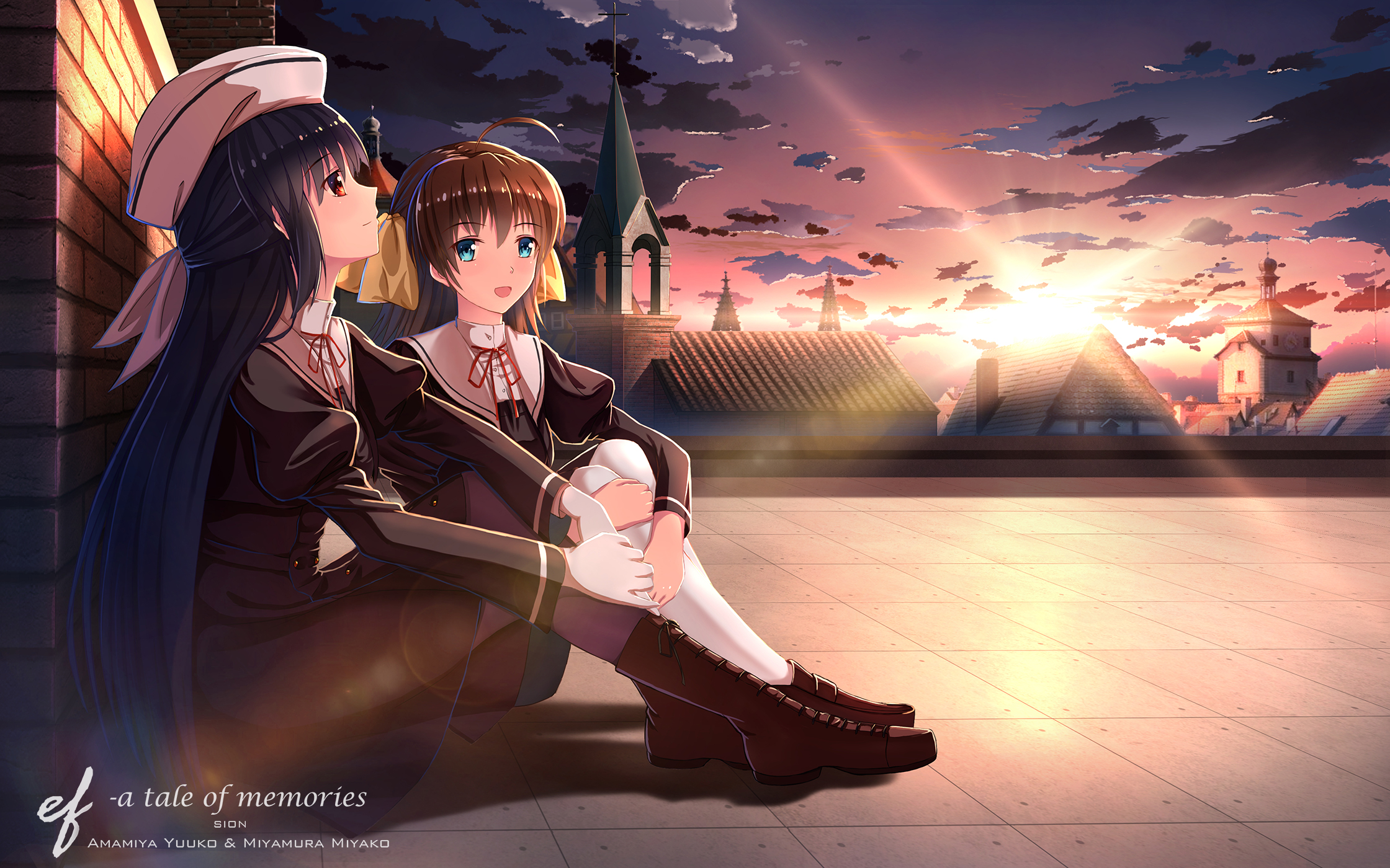 【小熊】EF~悠久之翼~P站插画壁纸美图盘点、补番推荐~