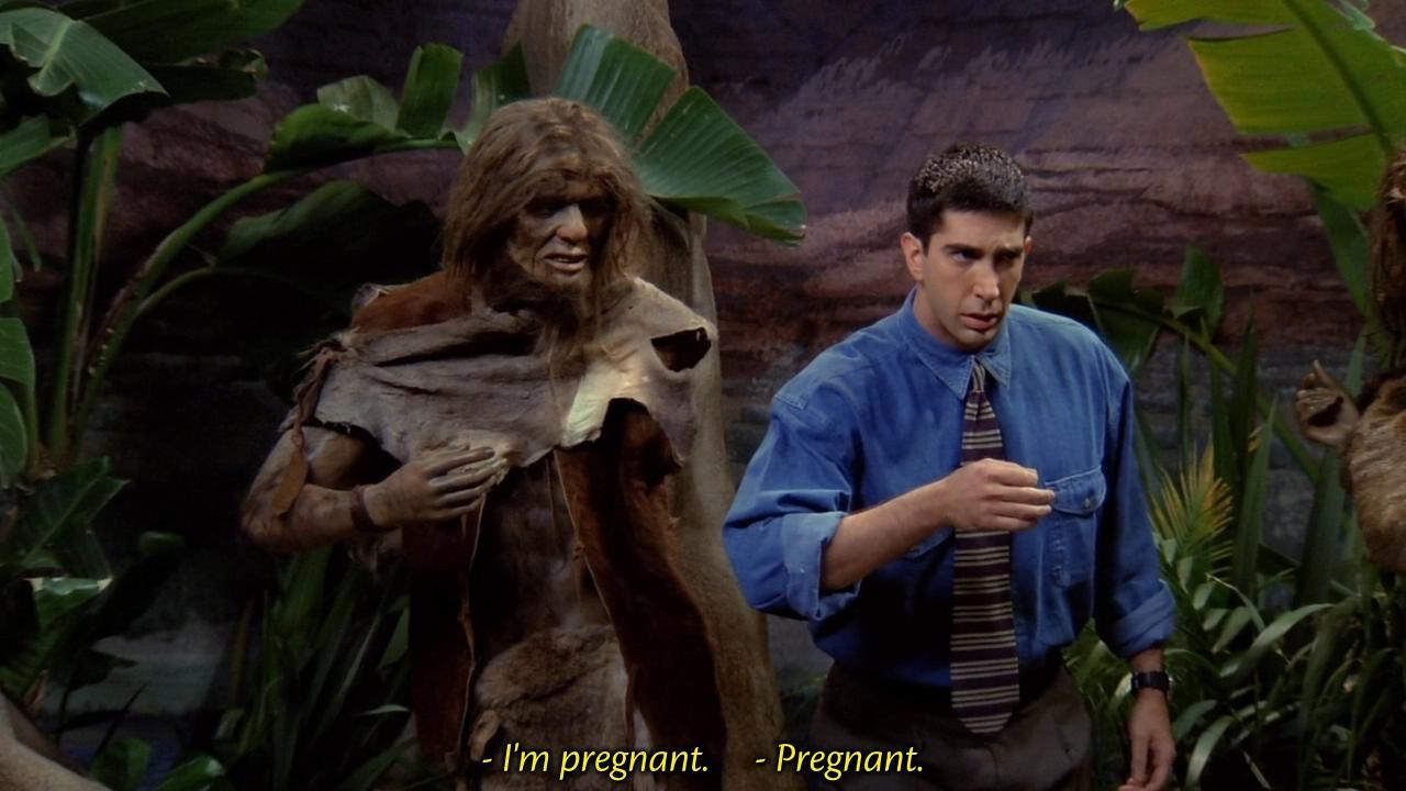At the Hawk\\'s Well, so what's new? still, uh. carol: a lesbian? ross: well.