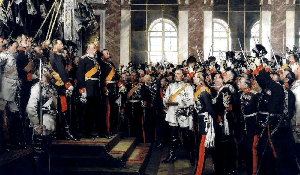 威廉一世在凡尔赛宫加冕