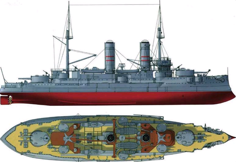 大舰巨炮七俄罗斯帝国海军前无畏舰一览