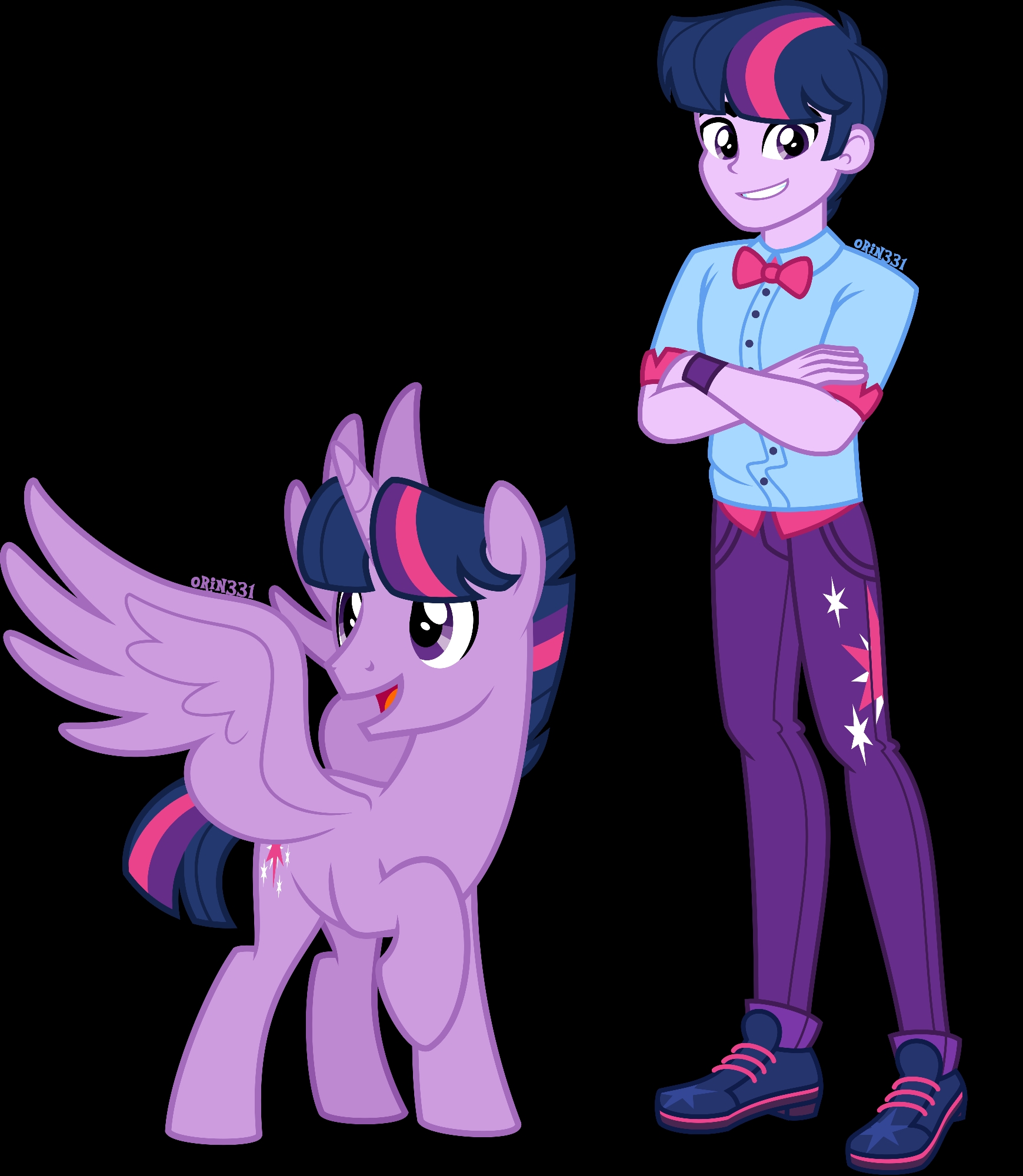 〔mlp〕小马官风图片分享:小马国男孩 equestria boys