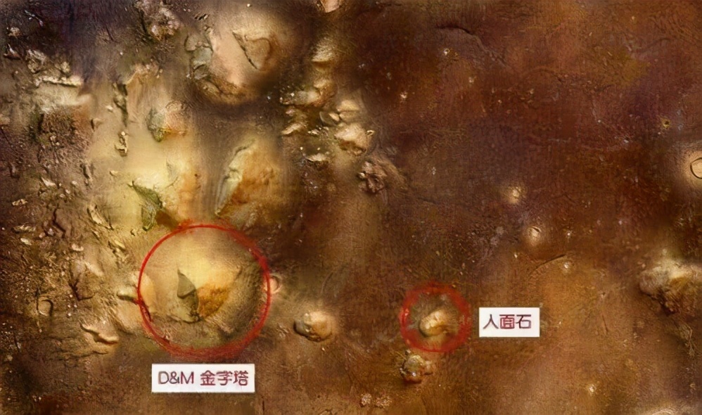 人面石",科学家们不得不把金星与火星看成是一对经历过文明毁灭命运的