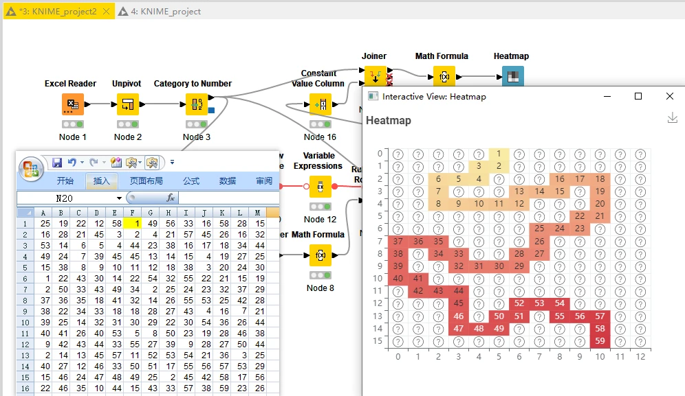 knime案例(531)破解数字迷宫