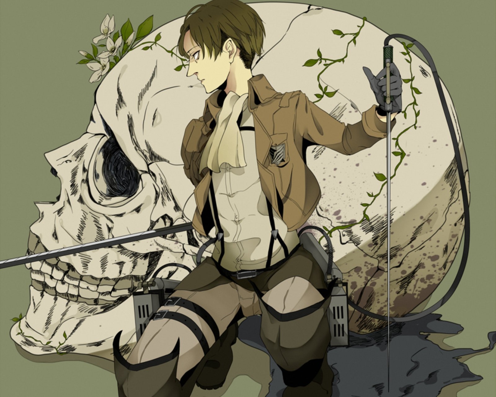 壁纸分享第八期【进击的巨人--利威尔兵长】