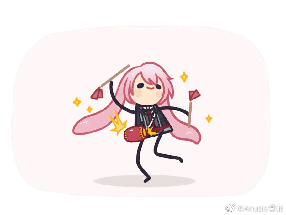 安赛尔准备了特殊节目!明日方舟同人漫画