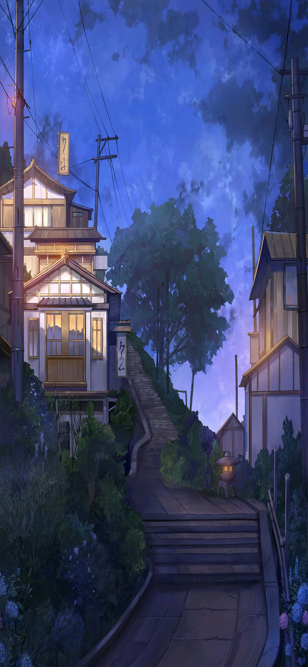 唯美画风的二次元动漫风景壁纸【全面屏 三】