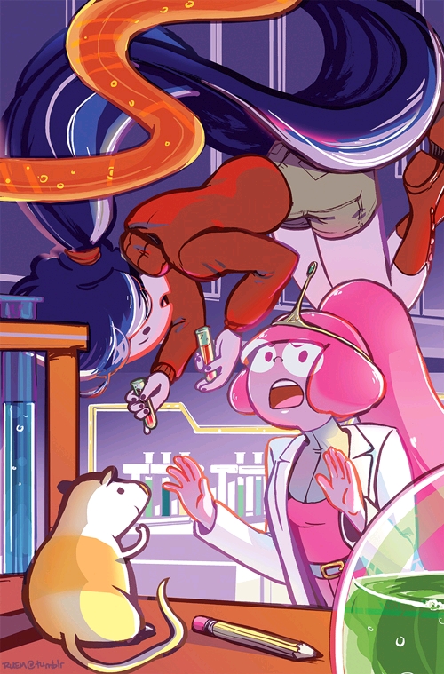 adventuretime完结撒花,高质量同人图来(①)波