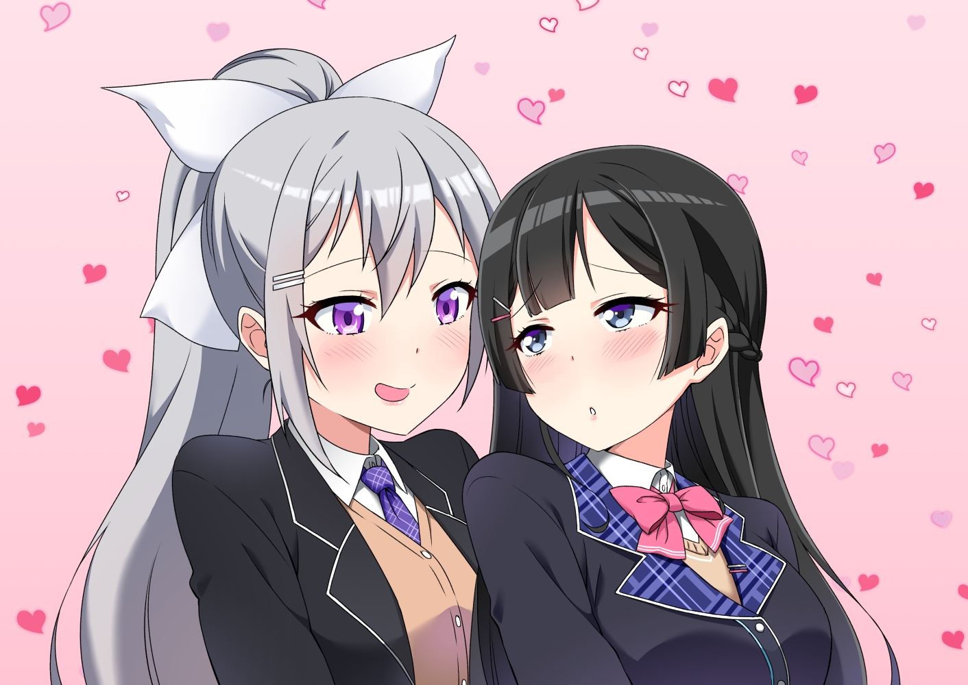 樋口枫&月ノ美兎 纯白