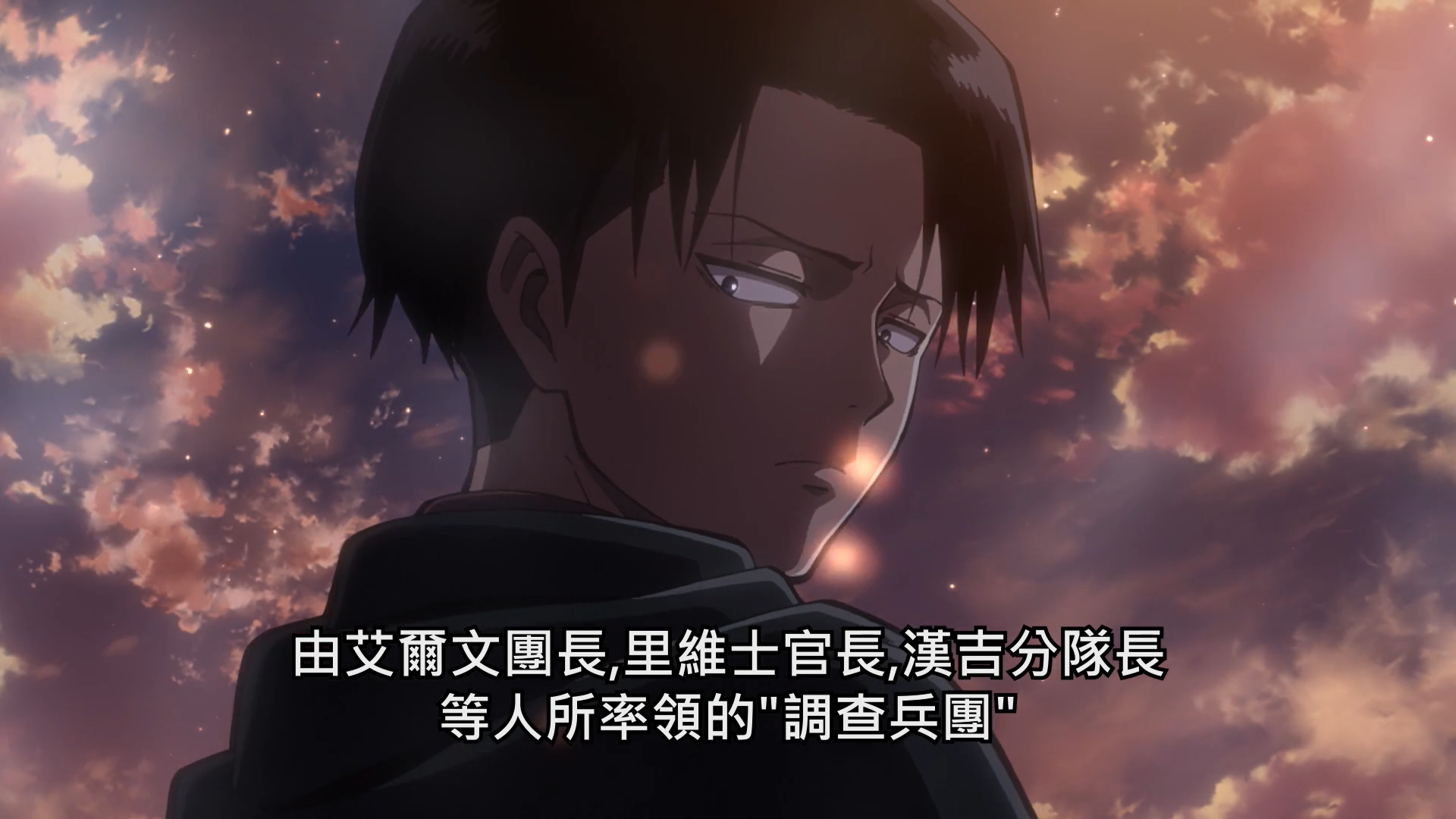 他应该是里维士官长 眼神杀
