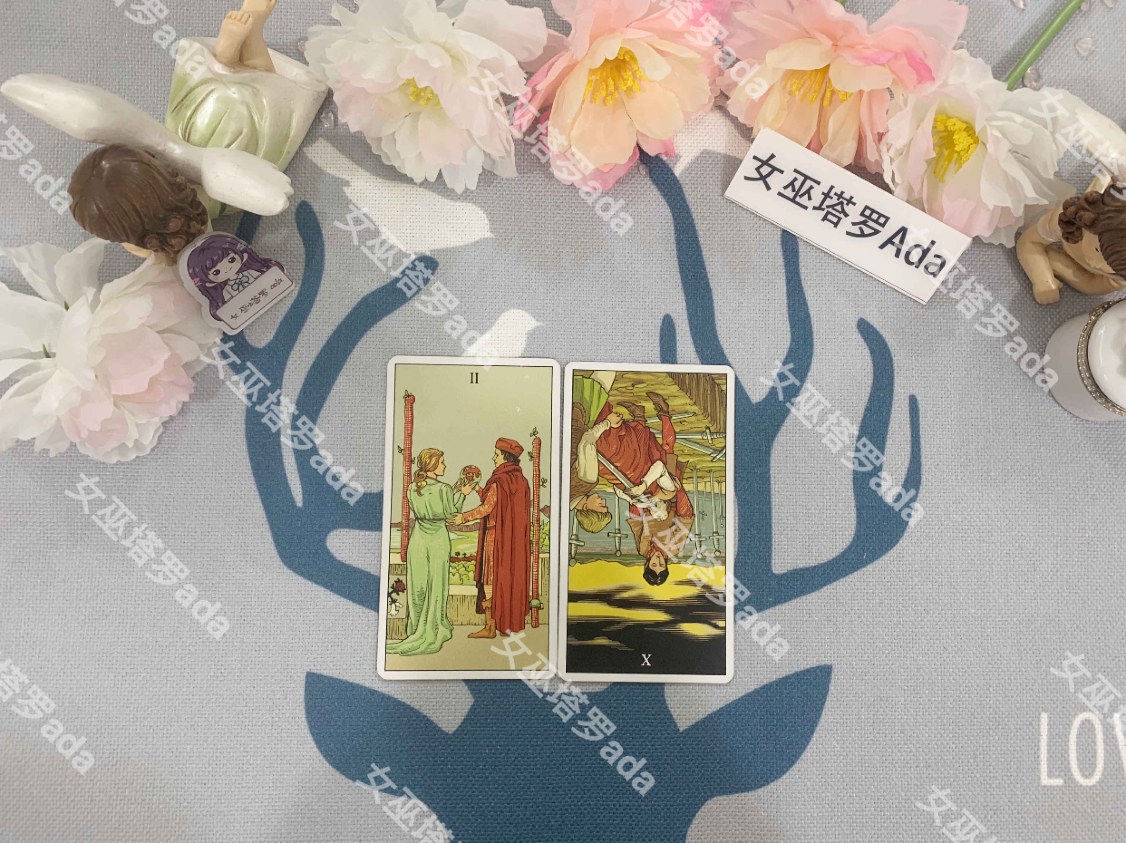 女巫塔罗,白羊座4月感情运势:关系即使无力回天,也放不下那份执着